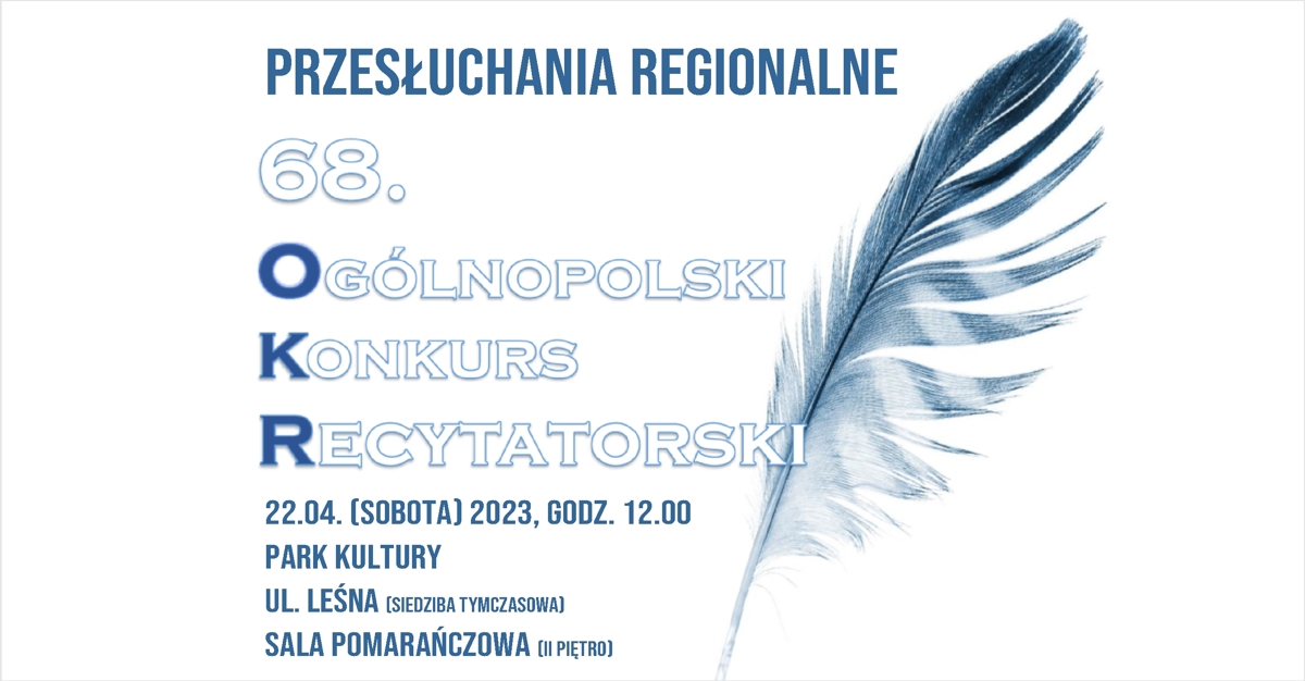 baner, pióro i termin konkursu