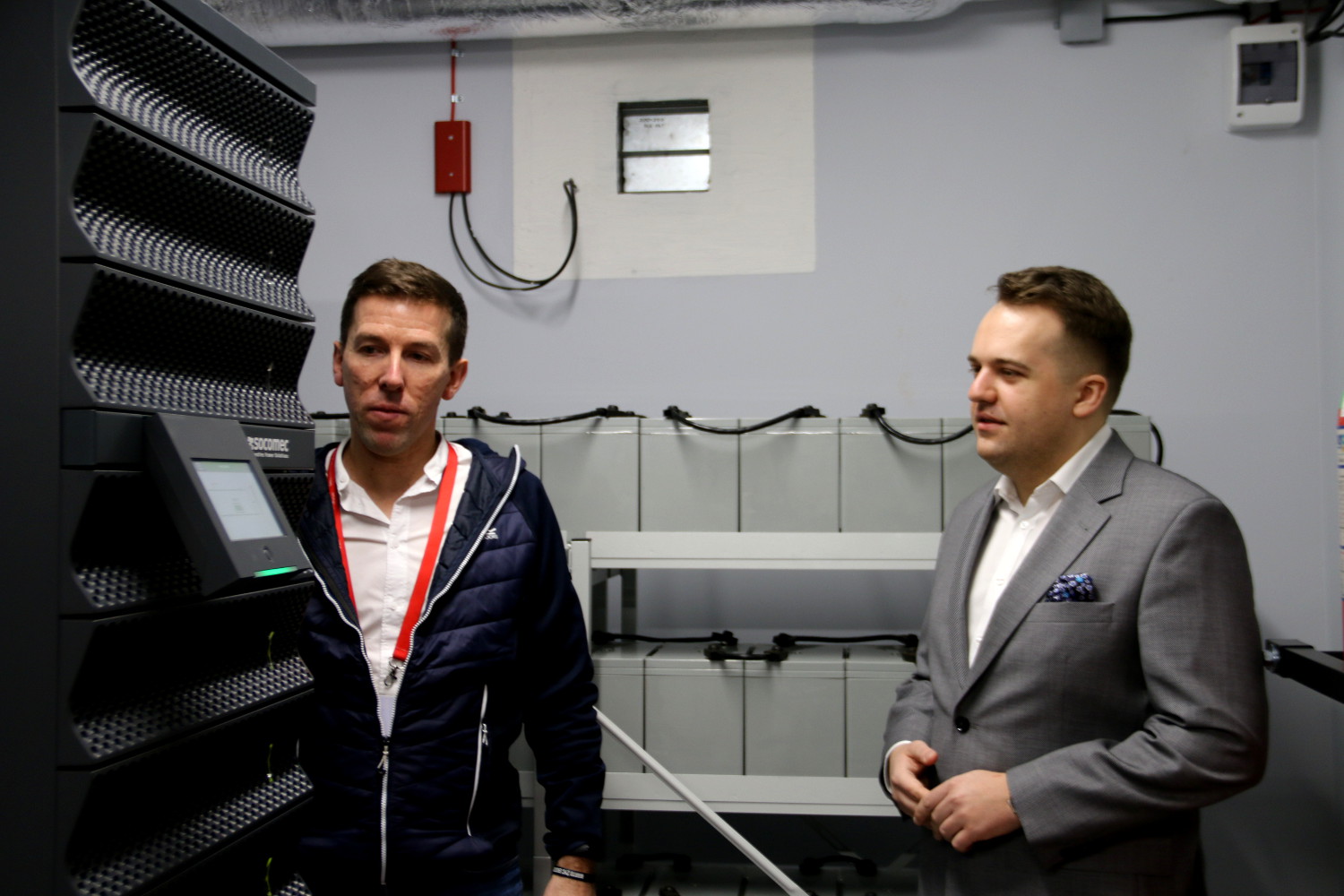 prezydent i koordynator projektu